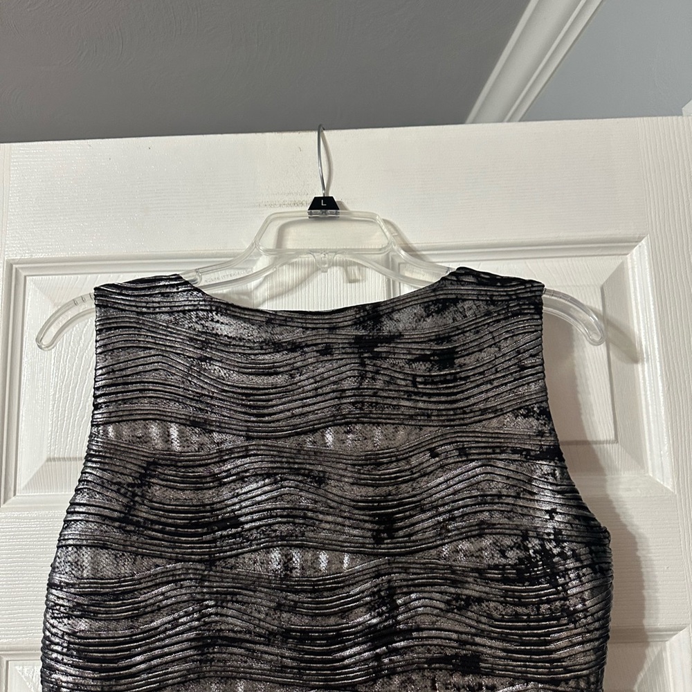 Calvin Klein Metallic Lame’ Dressy Tank Top - Picture 7 of 12